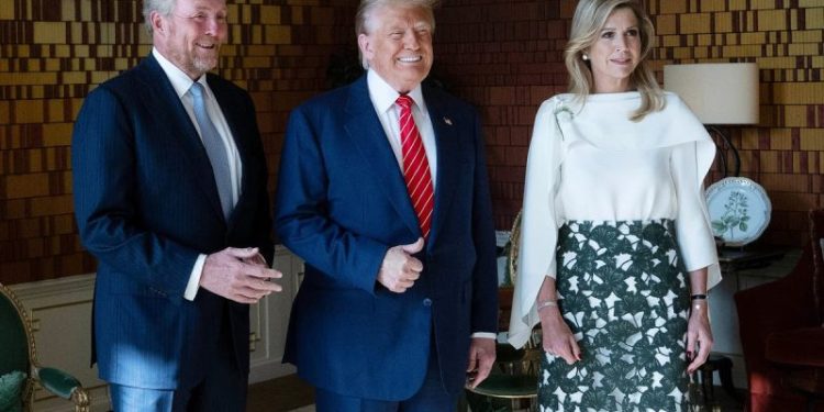 World leaders flock to meet with Trump at NATO Summit