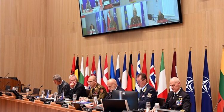 NATO defense chiefs stress commitment to Ukraine, discuss security guarantees during virtual summit